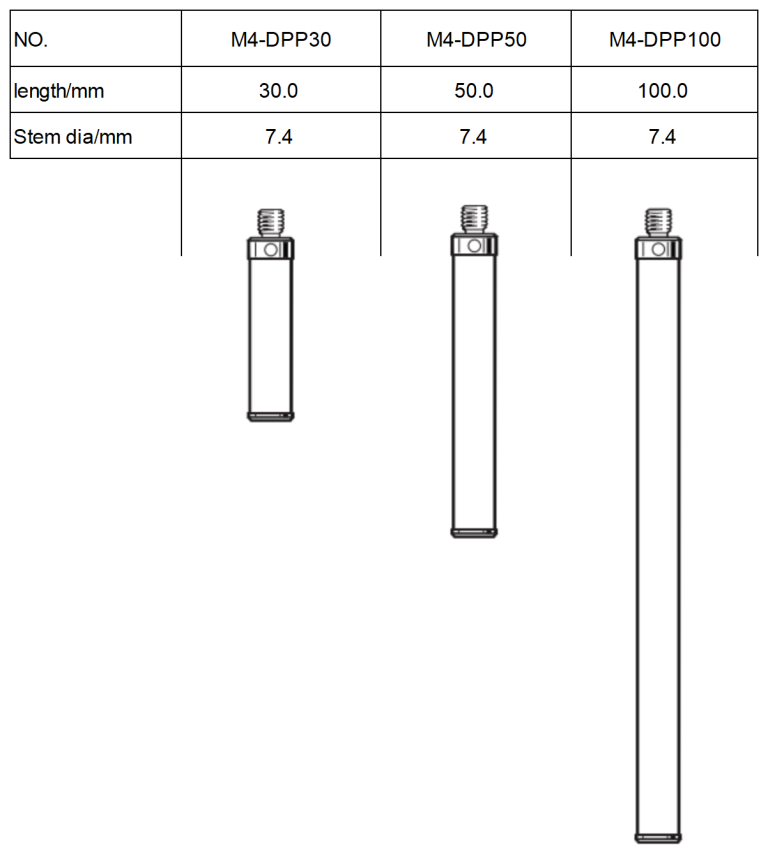 touch probe stylus extensions（Ceramic）