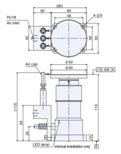 tool setting dimessions