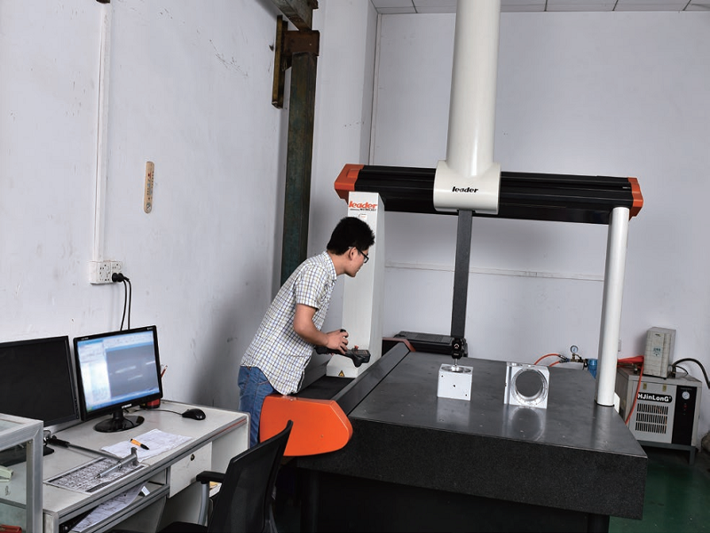 rotary table are tested by CMM