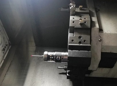 CNC touch probe application on turret and grinder
