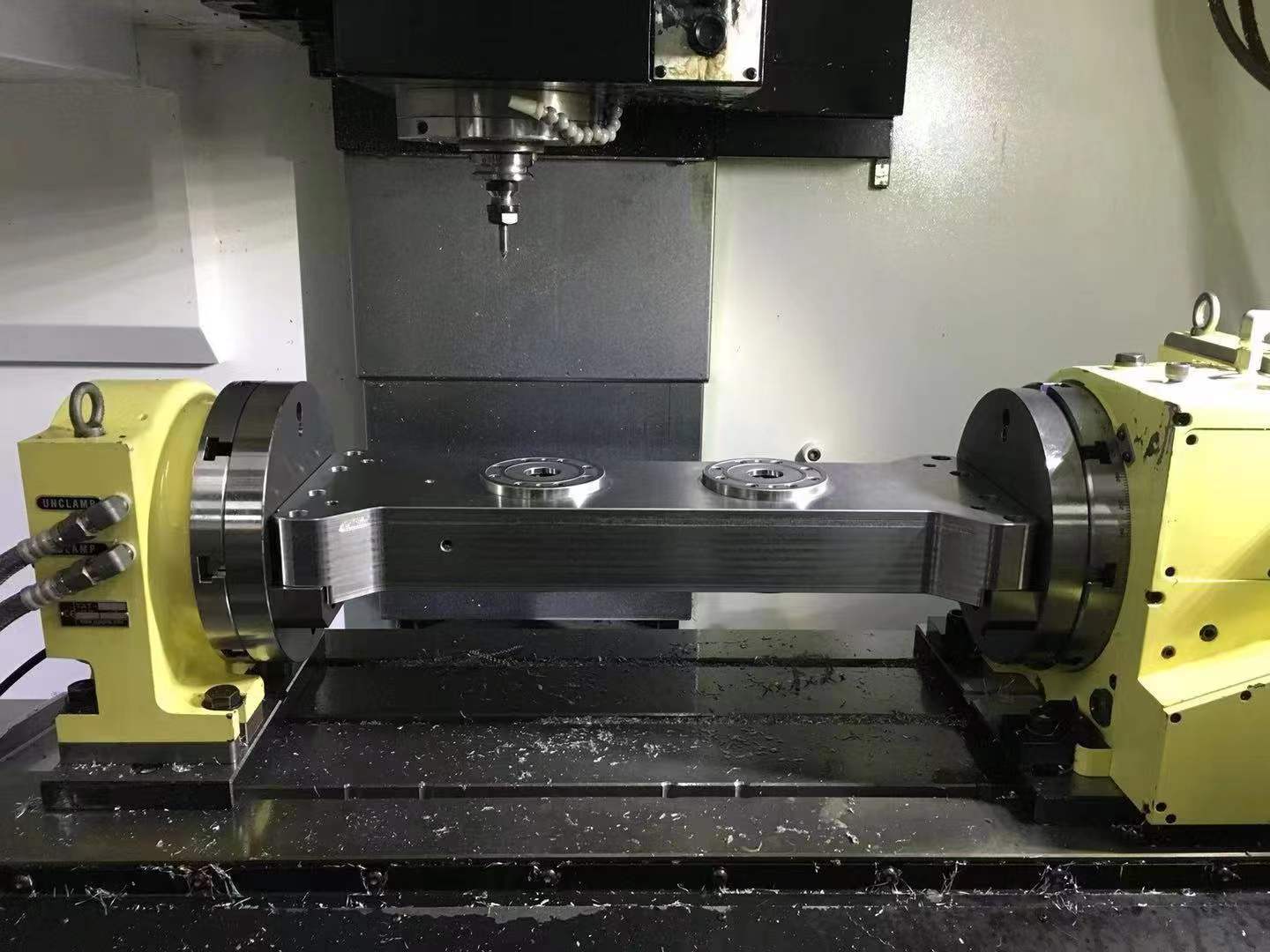 zero point clamping system, with nikken 4 axis