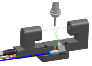 laser tool setter drip proof design