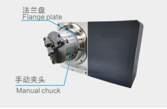 Neotec Manual Rotation Chuck rotary table accessories - SilverCNC
