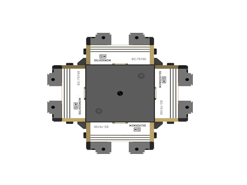 Four sided tombstone rotary dia