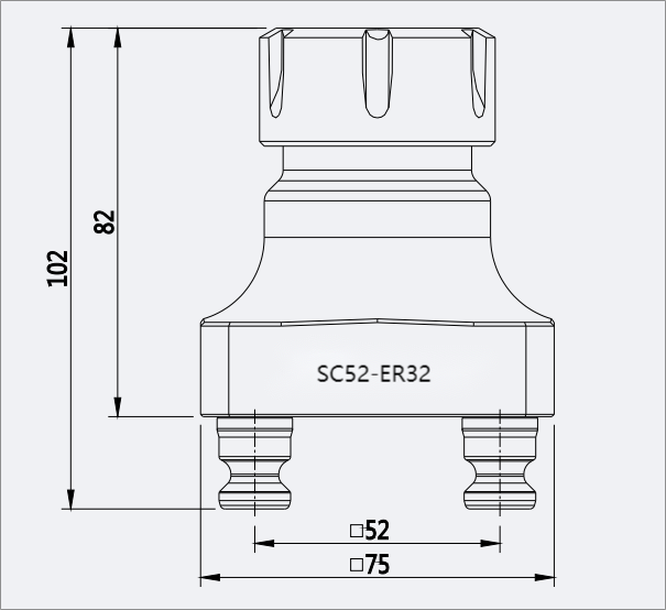 modular collet SC52-ER32