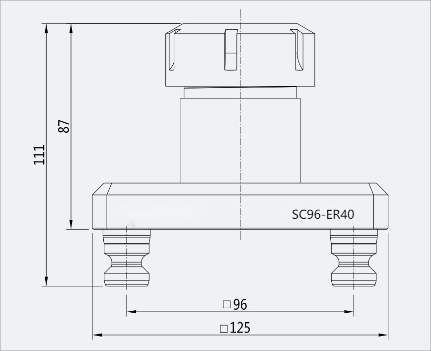 modular collet SC96-ER40