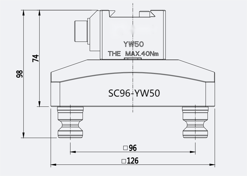 modular dovetail SC96-YW50