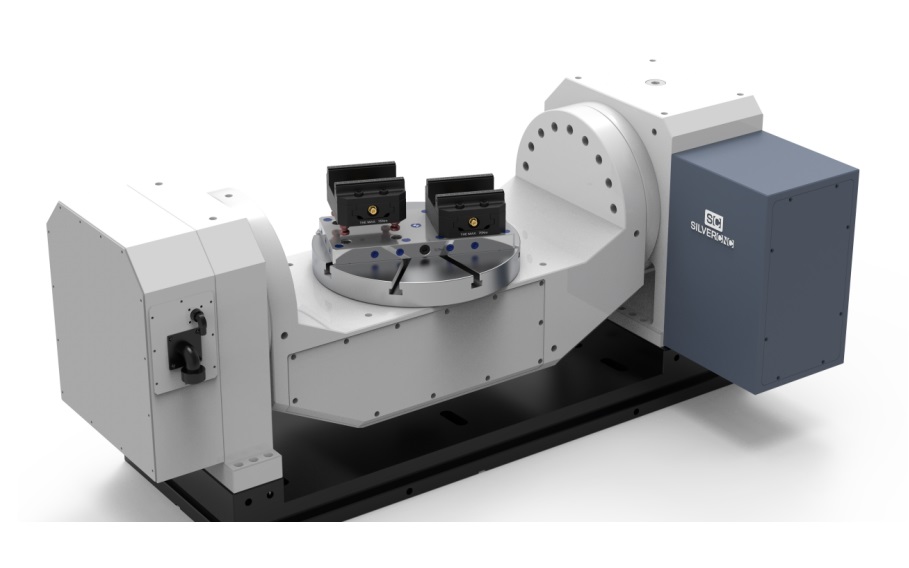 multy position plate on 5axis rotary table-2