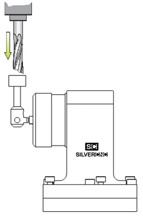 wireless tool setter for tool breakage monitoring